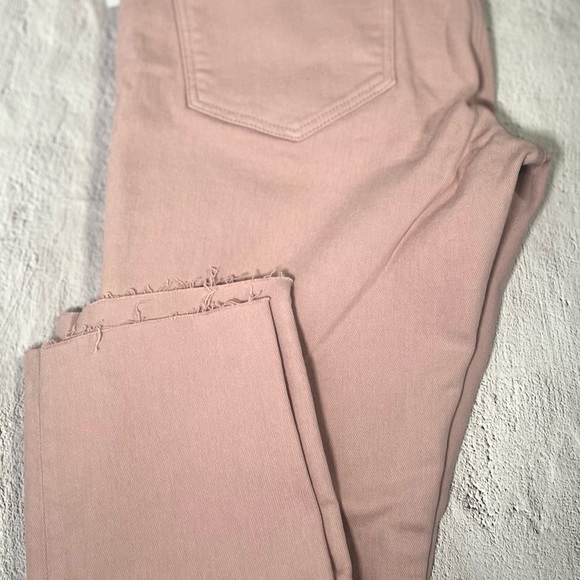 Mavi Violo Midrise Gaucho Jeans in Pink NWT Size 27 - Picture 7 of 12